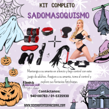 Kit Erótico Bondage Sadomasoquista 